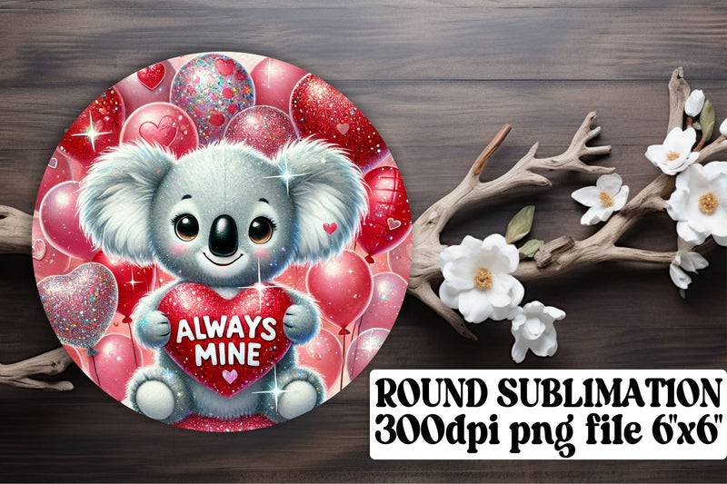 Stylish circle PNG files for keychains, sublimation-friendly! , Valentines Sublimation afrosvg 