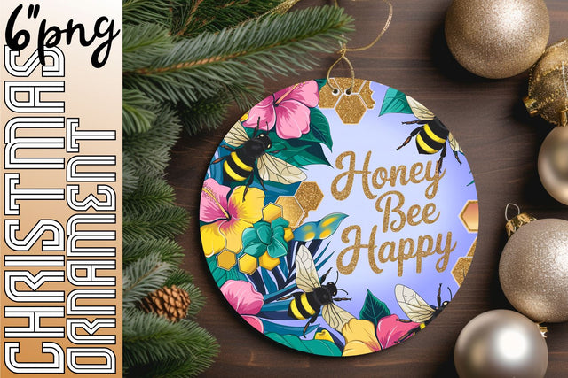 Stylish circle PNGs for crafting unique keychains, get started today., Bee Sublimation HoodArtCraft 