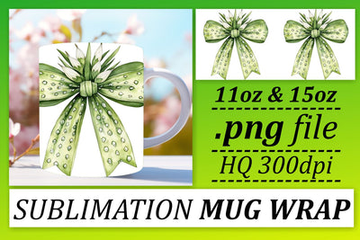 Stylish designs for 11oz and 15oz mugs, get started! , Bow Sublimation afrosvg 