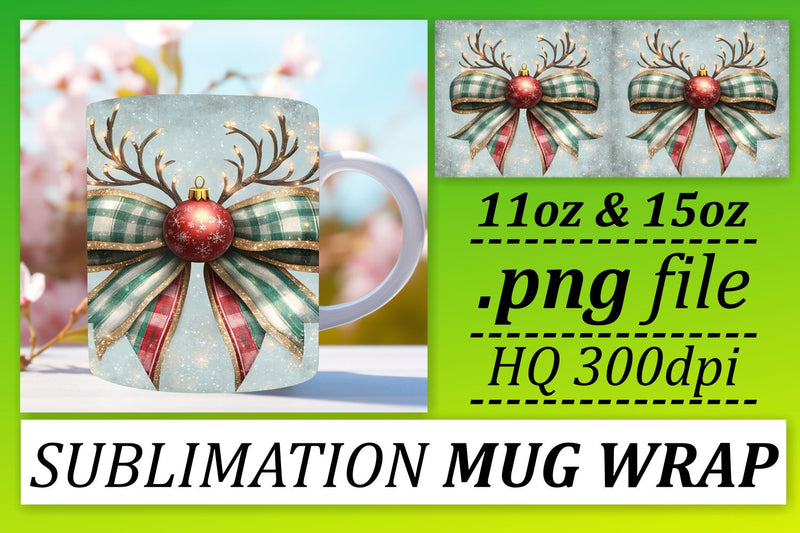 Stylish designs, perfect for modern mug wraps! , Xmas Sublimation afrosvg 