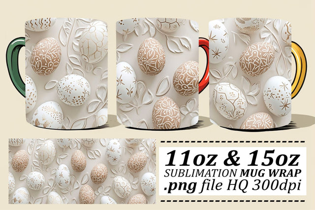 Stylish Easter Mug Designs | Spring Sublimation 11oz 15oz Sublimation afrosvg 