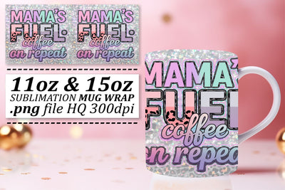 Stylish mug templates, ideal for coffee enthusiasts! , Mothers Day Sublimation afrosvg 