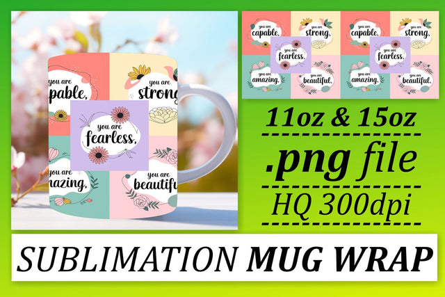 Stylish mug templates, ideal for coffee enthusiasts! , Quote Sublimation afrosvg 