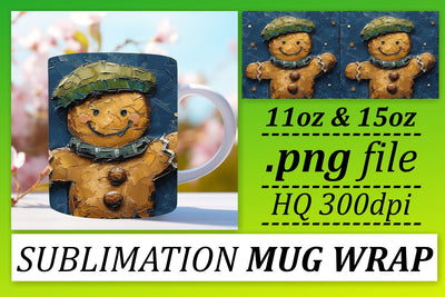 Stylish mug wrap PNGs, impress with every sip! Sublimation afrosvg 