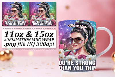 Stylish mug wrap PNGs, perfect for DIY projects! , Woman Sublimation afrosvg 