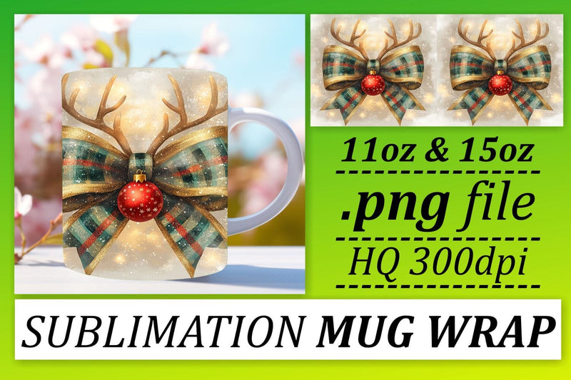 Stylish mug wraps, elevate your drinkware collection! , Xmas Sublimation afrosvg 