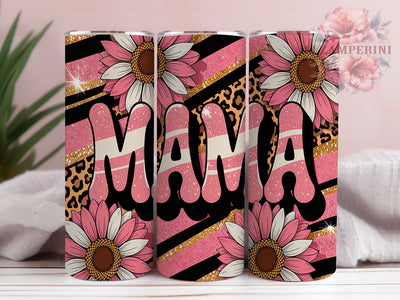 Stylish Pink Sunflower Trendy Mama Tumbler Wrap, Pink Sunflower Tumbler PNG, 20oz Sublimation Design, Stylish Mom Tumbler Wrap, Floral Mama Tumbler PNG, Cute Sunflower Tumbler Sublimation Li Zamperini 