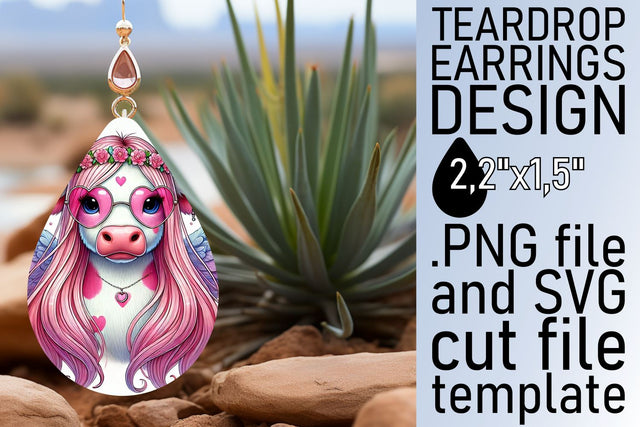 Stylish PNG design, great for custom earrings! , Valentines Sublimation afrosvg 