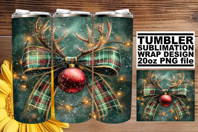 Stylish PNG wrap, ideal for unique sublimation projects! , Christmas Bow Sublimation afrosvg 