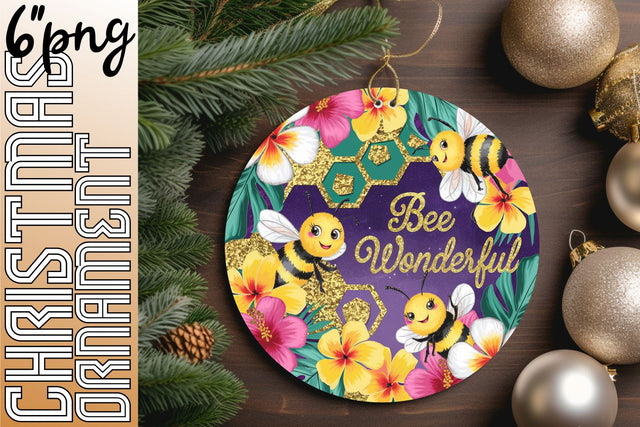 Stylish round designs for custom keychains, perfect for gifting., Bee Sublimation HoodArtCraft 