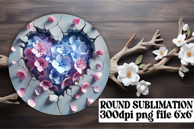 Stylish round designs, keychain PNGs ready for sublimation! , 3D Heart Sublimation afrosvg 