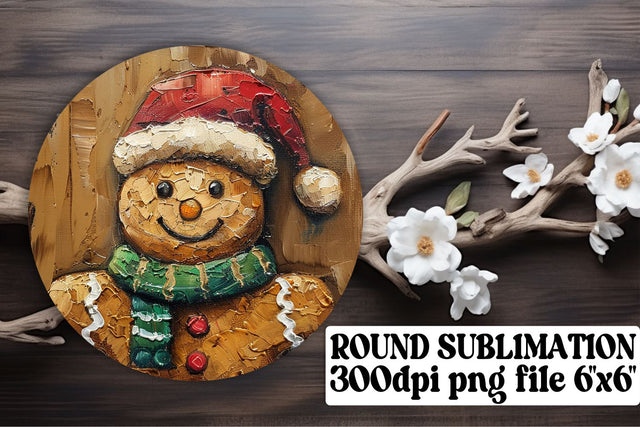 Stylish round designs, sublimation-friendly for keychains! , Christmas Sublimation afrosvg 