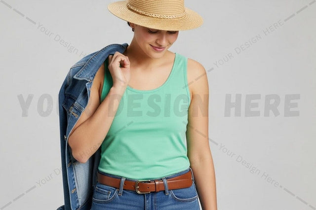 Stylish summer t-shirt mockup design Mock Up Photo Regulrcrative 