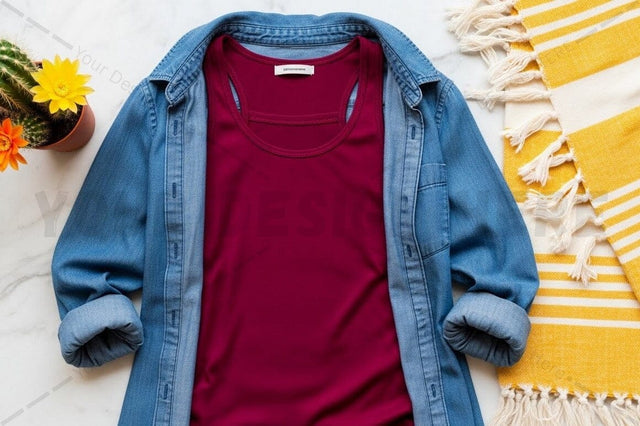 Stylish t-shirt mockup design Mock Up Photo Regulrcrative 