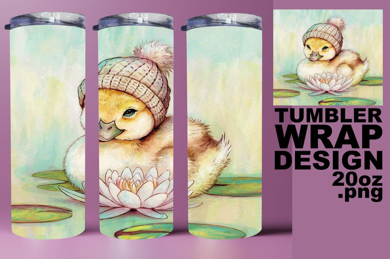 Stylish tumbler wrap, perfect for personalized projects! , Animals Sublimation HoodArtCraft 