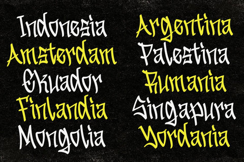 Stylish Typefaces Font Rotterlab studio 