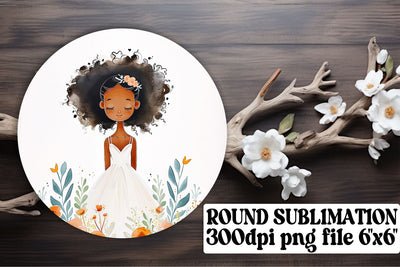 Stylish Wedding Car Coaster Duo Sublimation afrosvg 