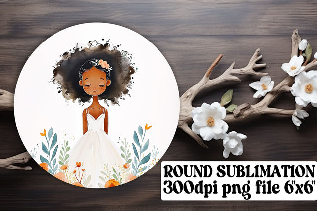 Stylish Wedding Car Coaster Duo Sublimation afrosvg 