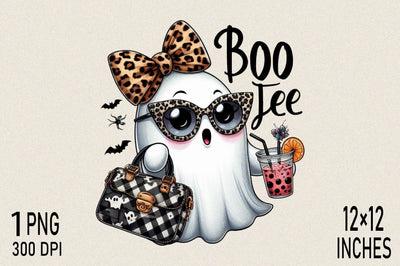 Stylish Witch Ghost PNG Cute Ghost PNG Clipart Sublimation SVGArt 
