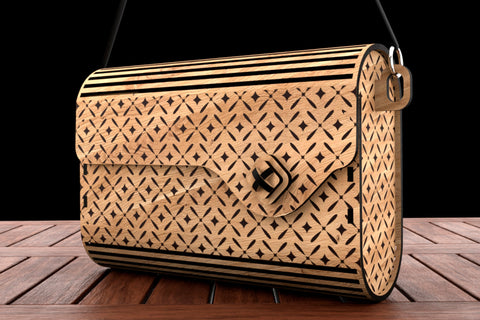 Stylish Women's Clutch SVG LaserCutano 