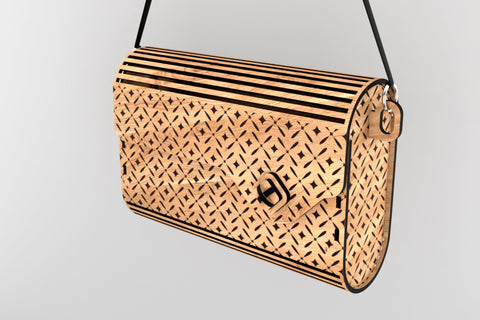 Stylish Women's Clutch SVG LaserCutano 