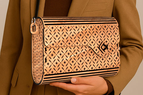 Stylish Women's Clutch SVG LaserCutano 