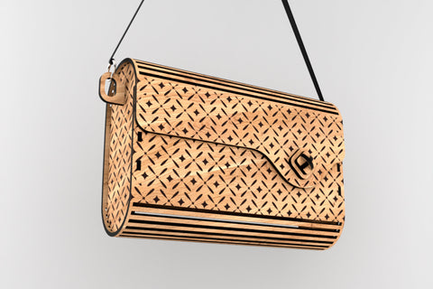 Stylish Women's Clutch SVG LaserCutano 