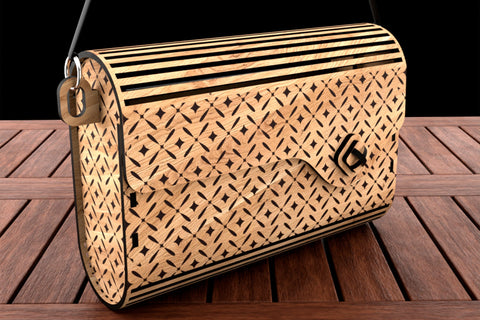 Stylish Women's Clutch SVG LaserCutano 