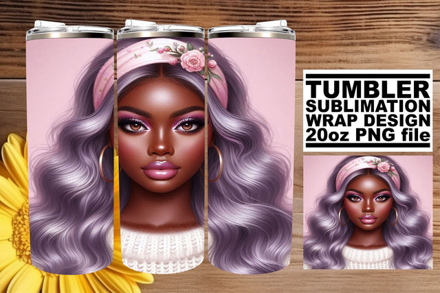 Stylish wrap, designed for unique sublimation projects! , Love Girl Sublimation afrosvg 