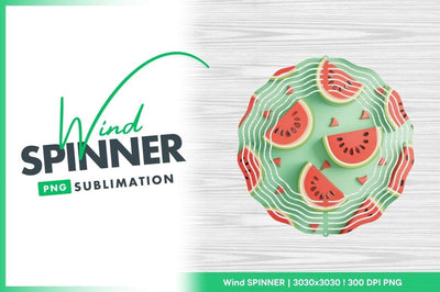 Stylized watermelon slices on light green background Sublimation Regulrcrative 