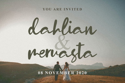 Stylleda Brush Typeface Font Fadeline Std. 