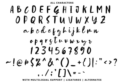 Stylleda Brush Typeface Font Fadeline Std. 