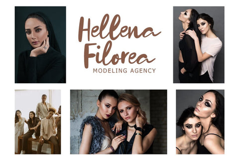 Stylleda Brush Typeface Font Fadeline Std. 