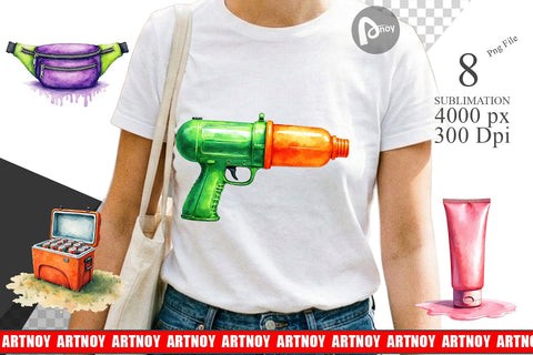 Sublimation 90s Beach Essentials Sublimation artnoy 