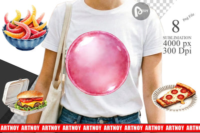 Sublimation 90s Snack Nostalgia Sublimation artnoy 