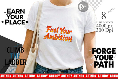 Sublimation Ambitious Career Starter Quotes Sublimation artnoy 