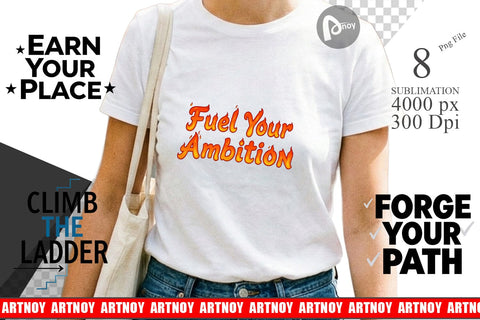 Sublimation Ambitious Career Starter Quotes Sublimation artnoy 