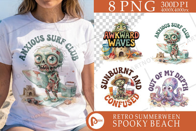 Sublimation Anxious Awkward Surf Monsters Quotes Sublimation artnoy 