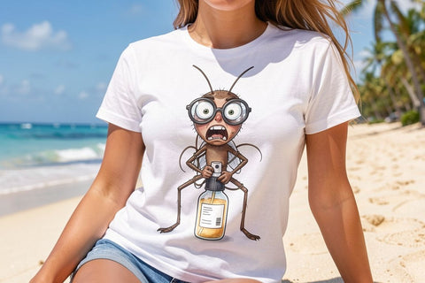 Sublimation Anxious Beach Bug Watercolor Sublimation artnoy 