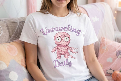 Sublimation Anxious Pastel Monster Quote Sublimation artnoy 
