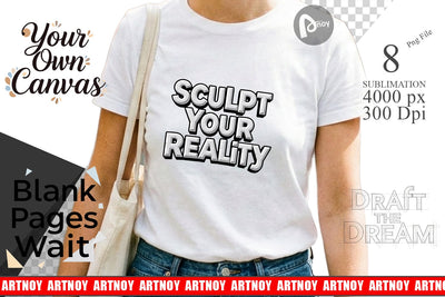 Sublimation Artistic Creative Destiny Quote Sublimation artnoy 