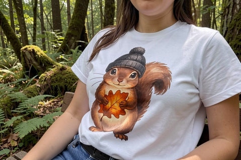 Sublimation Autumn Ember Hygge Animal Watercolor Sublimation artnoy 