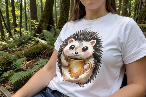 Sublimation Autumn Ember Hygge Animal Watercolor Sublimation artnoy 