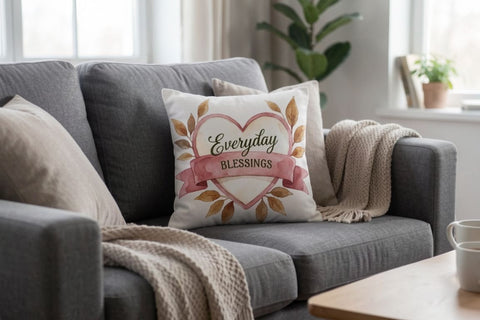 Sublimation Autumn Wildflower Heart Wreath Labels Sublimation artnoy 