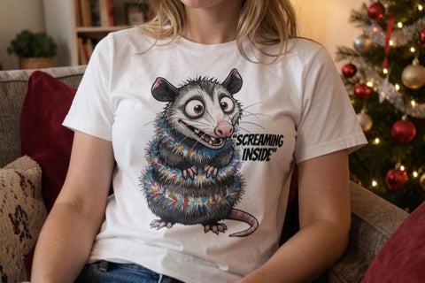 Sublimation Awkward Polite Holiday Animals Sublimation artnoy 