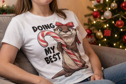 Sublimation Awkward Polite Holiday Animals Sublimation artnoy 