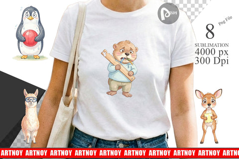 Sublimation Awkward Recess Misfits Watercolor Sublimation artnoy 
