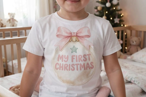 Sublimation Baby First Christmas Keepsakes Sublimation artnoy 