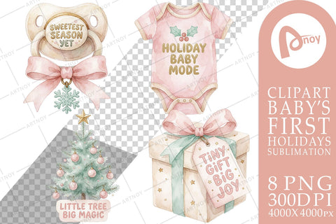 Sublimation Baby First Christmas Keepsakes Sublimation artnoy 