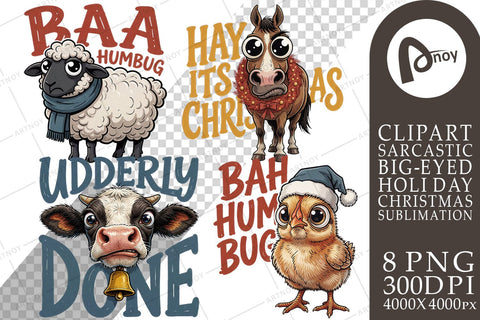 Sublimation Barnyard Sarcastic Holiday Quotes Sublimation artnoy 